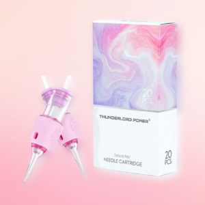 20 cartuchos de aguja 1RL 0.30  (Agujas profesionales para maquillaje semipermanente de labios)