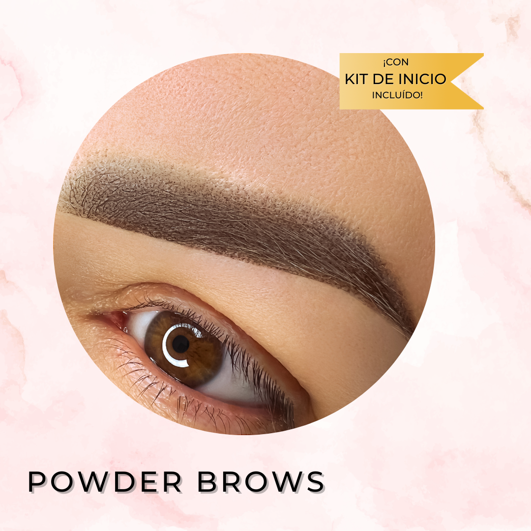 Capacitación en Powder Brows (Cejas efecto polvo)
